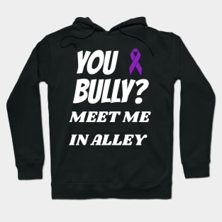 Domestic Violence Purple Ribbon Hoodie